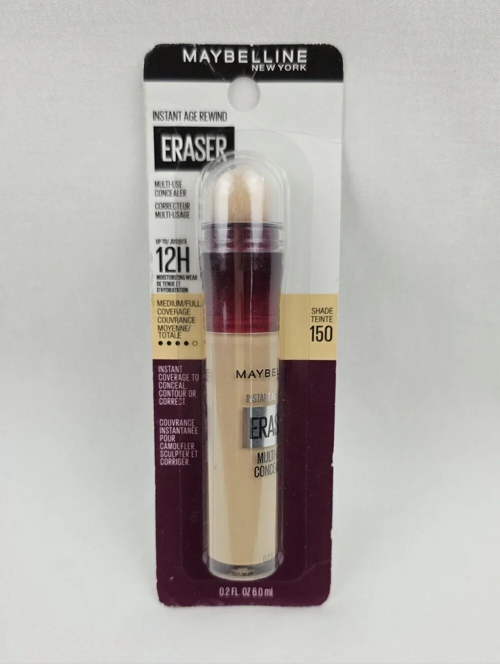 Maybelline Instant Age Rewind 12 Hour  Eraser  Concealer Shade 150